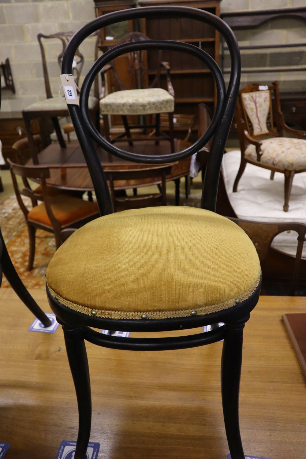 A pair of Thonet standard chairs